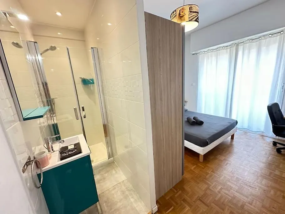 Appartement Avec 4 Chambres Doubles - Proche De La Mer, Des Transports Et De La Promenade Des Anglais Nice 0*,  France