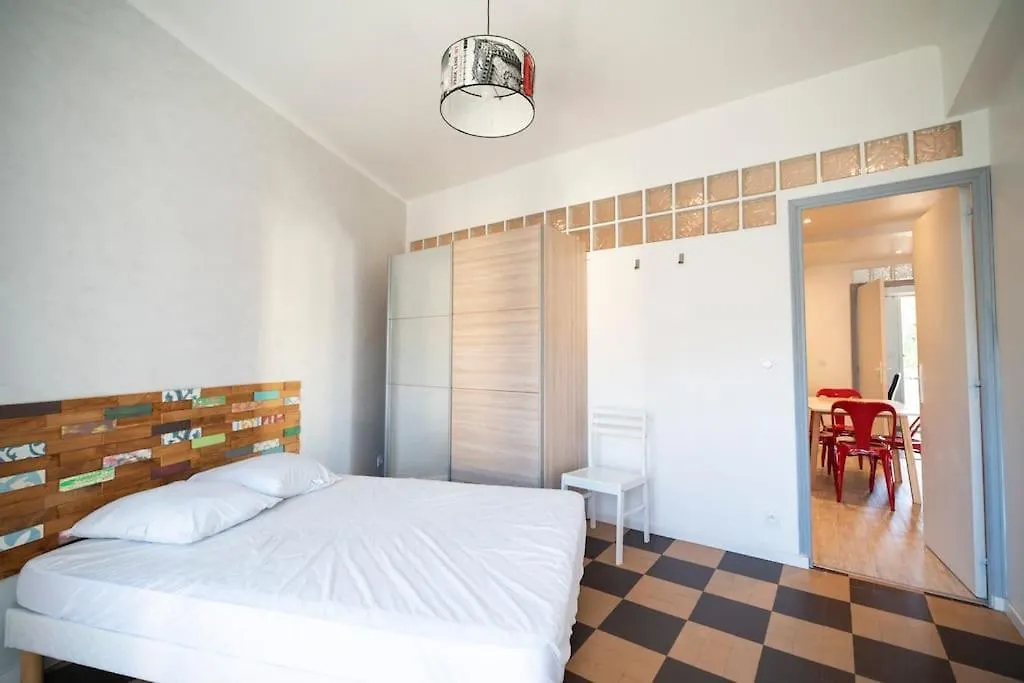 Appartement Avec 4 Chambres Doubles - Proche De La Mer, Des Transports Et De La Promenade Des Anglais Nice France
